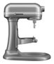 Kitchenaid 5KSM70JPX Robot Cuiseur Heavy Duty 6,6 L Argent Oscuro avec bol métallique, action planétaire et 11 vitesses