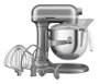 Kitchenaid 5KSM70JPX Robot Cuiseur Heavy Duty 6,6 L Argent Oscuro avec bol métallique, action planétaire et 11 vitesses