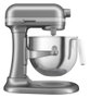 Kitchenaid 5KSM70JPX Robot Cuiseur Heavy Duty 6,6 L Argent Oscuro avec bol métallique, action planétaire et 11 vitesses