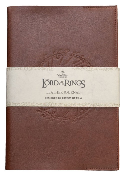 Le Seigneur des Anneaux Carnet Middle-earth Leather 23 cm