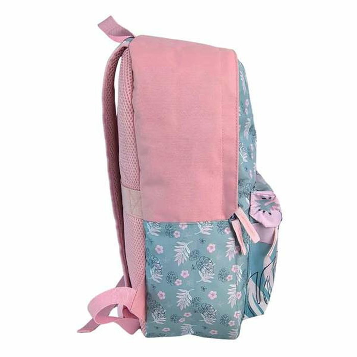 Toybags Sac à dos Stitch Rose adaptable à un chariot avec dos rembourré