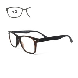 EL CHARRO Lunettes de lecture Illinois motif écaille de tortue +3,0