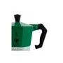 Bialetti Cafetière italienne La Mokina Italia - 1 tasse (40 ml) - Vert ou Rouge - Pour tous feux sauf induction