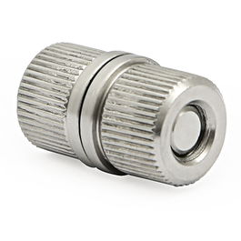 HERRAJES ALK Union pour Cabine en Acier Inoxydable Diamètre 25mm