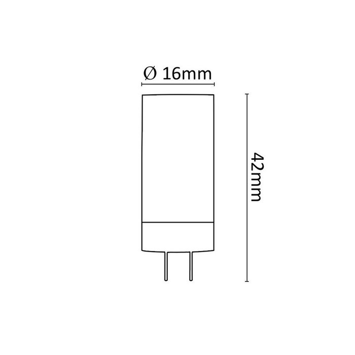 Asalite Bombilla LED G4 2W 220Lm 4000K IP20 Blanco Natural