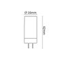 Asalite Bombilla LED G4 2W 220Lm 4000K IP20 Blanco Natural