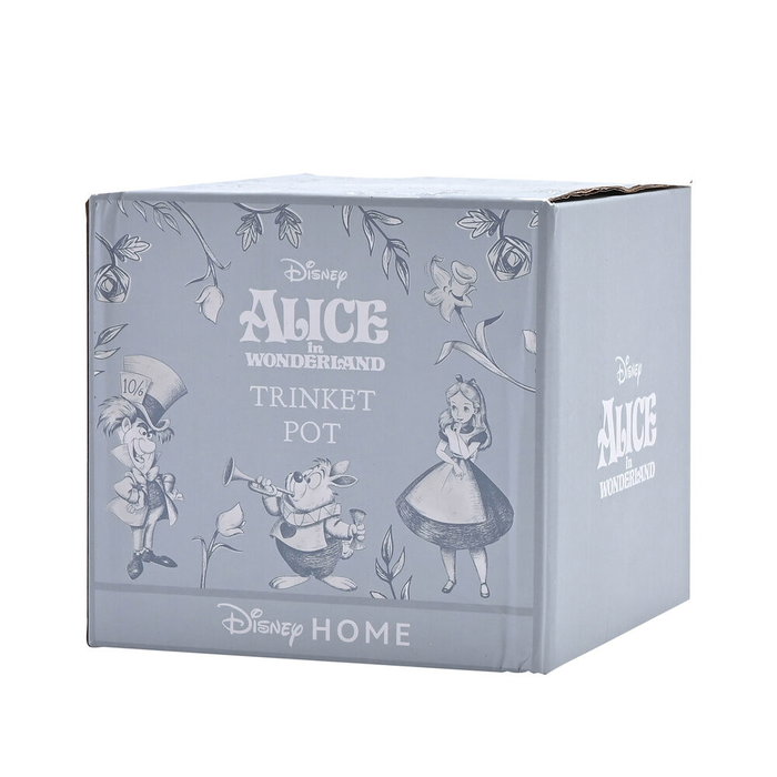 WIDDOP & CO Joyero Alicia en el Pais de las Maravillas Disney en Céramique - Coffret à Bijoux