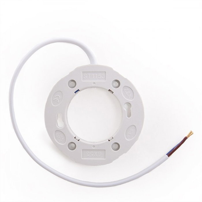 Support de Lampe Céramique GX53 Câble 300mm 180°C Support de Lampe Céramique GX53 Câble 300mm 180°C