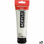 Peinture acrylique Talens Amsterdam Blanc 120 ml (3 Unités)