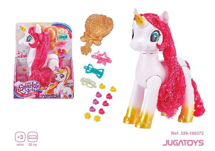 Zuru Unicornio Sparkle avec accessoires 25cm