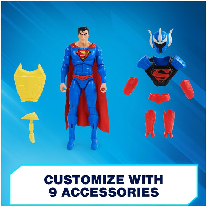 Spin Master Figurine Superman 30 cm avec accessoires DC Adventures