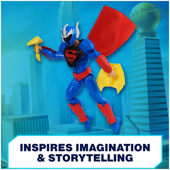 Spin Master Figurine Superman 30 cm avec accessoires DC Adventures