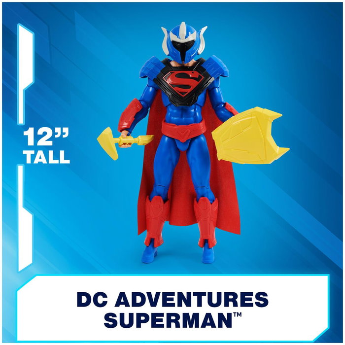 Spin Master Figurine Superman 30 cm avec accessoires DC Adventures