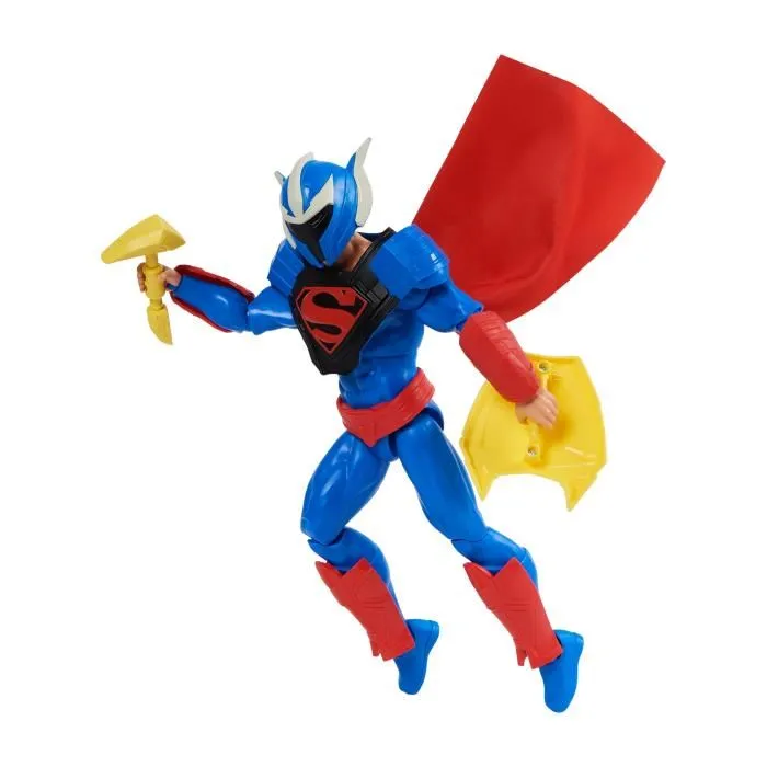 Spin Master DC Adventures Figurine articulée Superman 30 cm avec 17 points d'articulation et accessoires d'armure - Pour enfants dès 4 ans