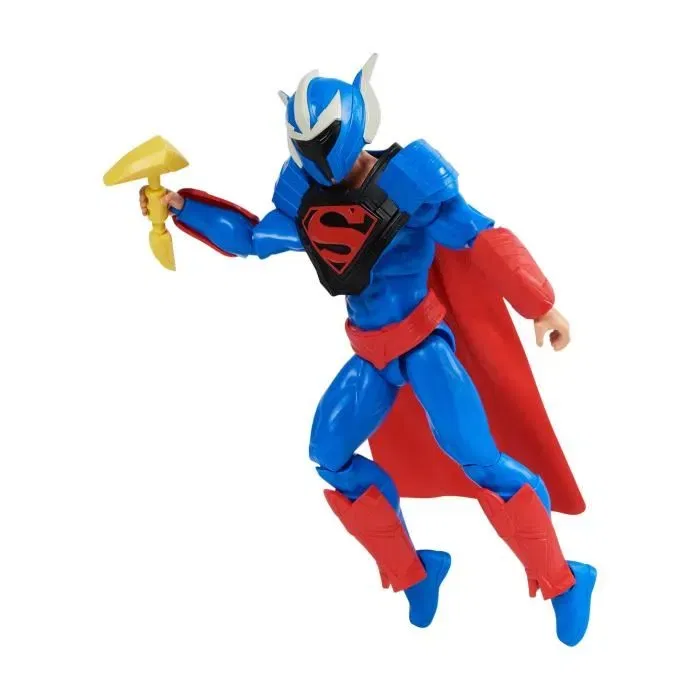 Spin Master DC Adventures Figurine articulée Superman 30 cm avec 17 points d'articulation et accessoires d'armure - Pour enfants dès 4 ans