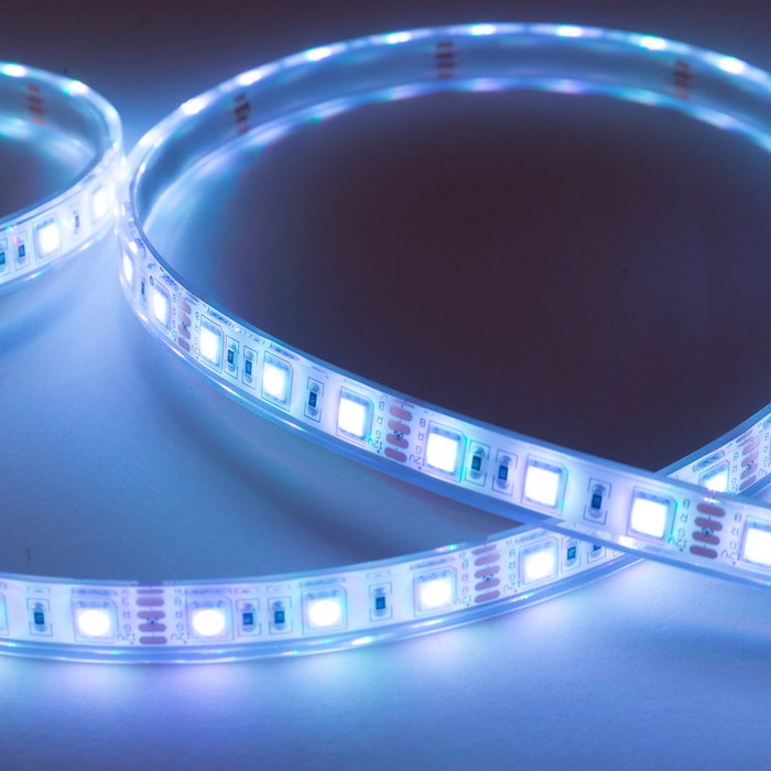 Bande LED RGB SMD 5050 IP68 Submergeable 12VDC 5m