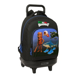 Safta Sac à dos avec roues compactes et élément amovible 33x45x22cm