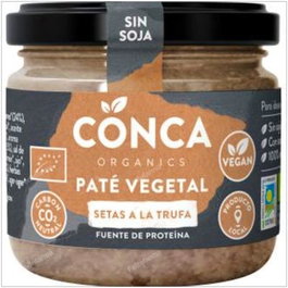 CONCA ORGANICS Pâté végétal aux champignons et à la truffe ECO VEGAN 110g