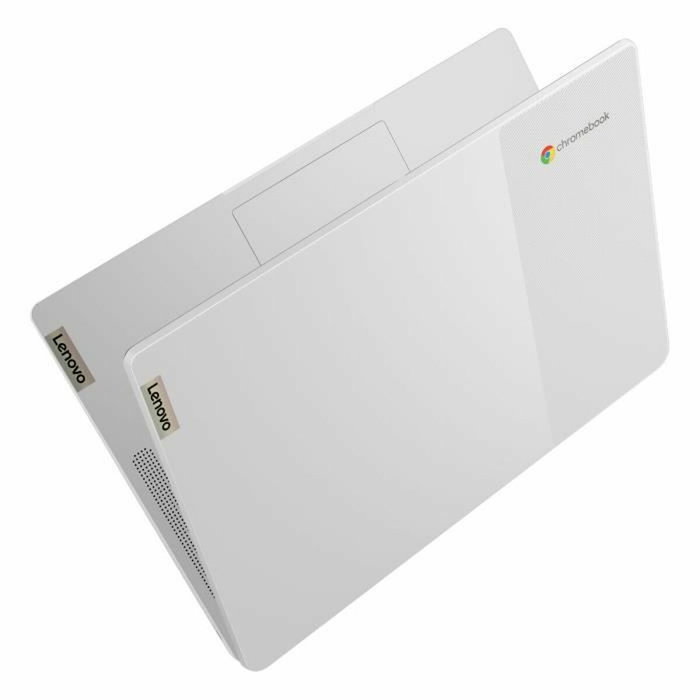 Lenovo IdeaPad Slim 3 14M868 Chromebook 14'' FHD, MediaTek Kompanio 520, 4 Go RAM, 64 Go eMMC, Gris Nuage, AZERTY