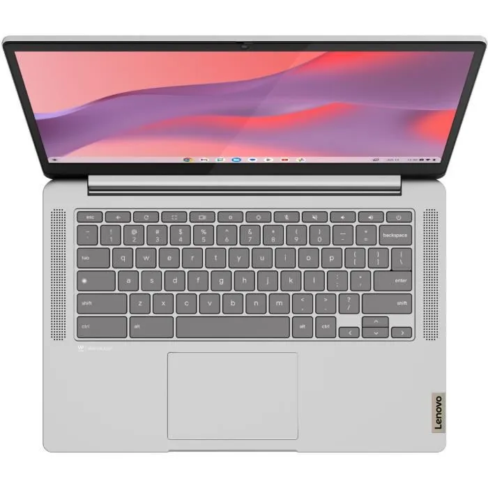 Lenovo IdeaPad Slim 3 14M868 Chromebook - PC Portable 14" FHD, Processeur MediaTek MT8186, 4 Go RAM, 64 Go SSD, Chrome OS, Clavier AZERTY Lenovo IdeaPad Slim 3 14M868 Chromebook - PC Portable 14" FHD, Processeur MediaTek MT8186, 4 Go RAM, 64 Go SSD, Chrome OS, Clavier AZERTY