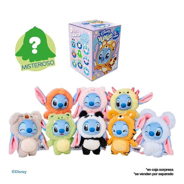 Smoby Peluche YuYus Stitch 12 cm en peluche - Peluche Stitch (Lilo et Stitch) Smoby Peluche YuYus Stitch 12 cm en peluche - Peluche Stitch (Lilo et Stitch)