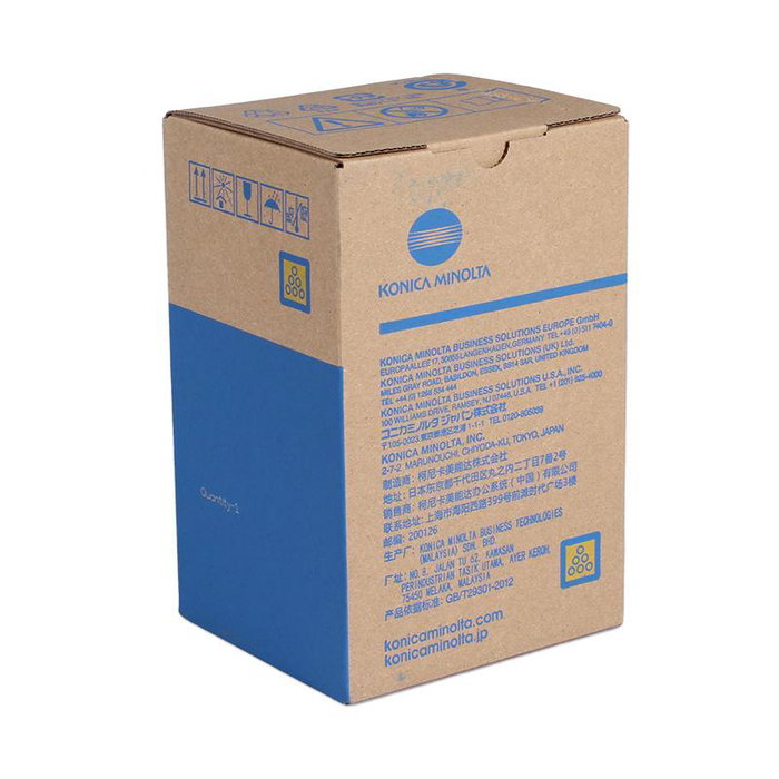 Konica Minolta Cartouche Toner Originale TNP-80 Jaune TNP80Y (AAJW252) pour bizhub C3320i