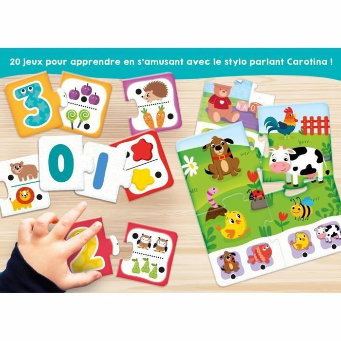 Liscianigiochi Carotina Baby Stylo Parlant avec 20 activités sonores