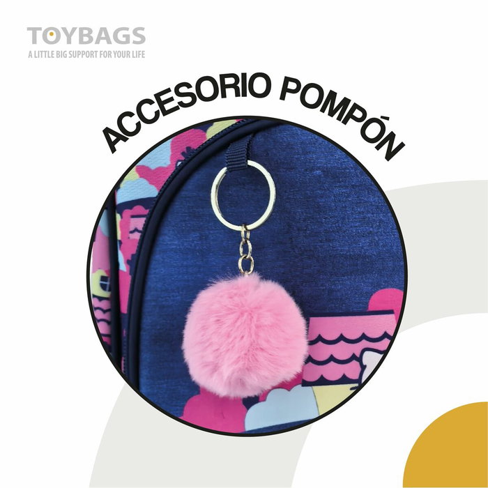 Toybags Sac à dos Hello Kitty Double Compartiment Grande Capacité