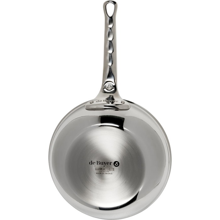 De Buyer Affinity Sauteuse en acier inoxydable courbée 20 cm