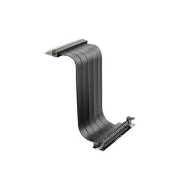 Mars Gaming MCAPCIE40 Riser PCIe 4.0 x16 Noir Flexible avec Connecteur 90° 200 mm