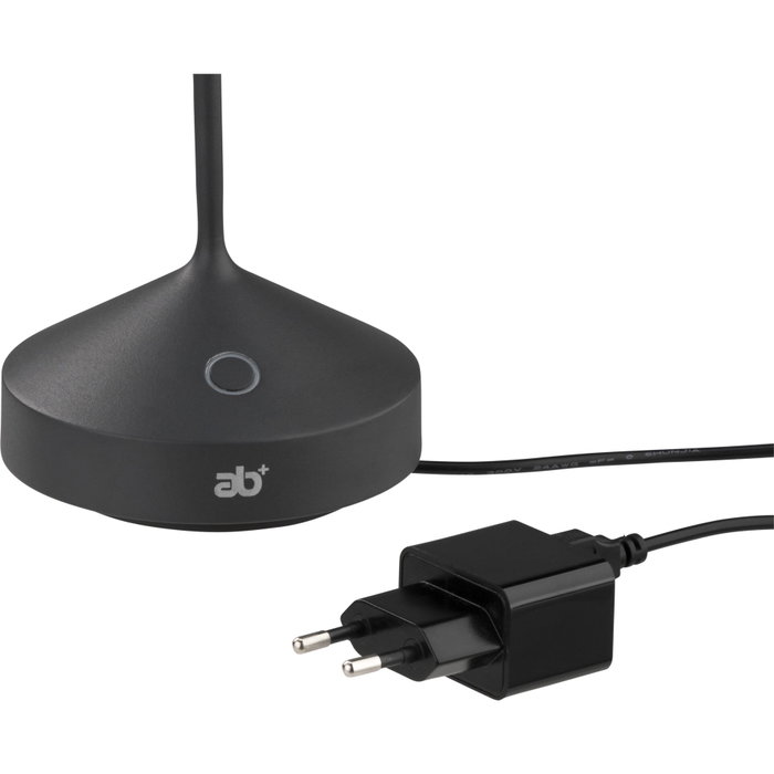ab+ Tempo Lampe de table portable anthracite ab+ Tempo Lampe de table portable anthracite