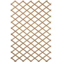 Nature Treillis de jardin extensible 100 x 300 cm Marron