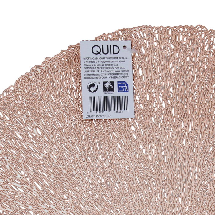 Mantel Individual Habitat Quid 38 cm (12 Unidades)