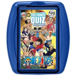 Winning Moves Quiz One Piece - Jeu de quiz illustré avec 500 questions sur les personnages et l'histoire du manga