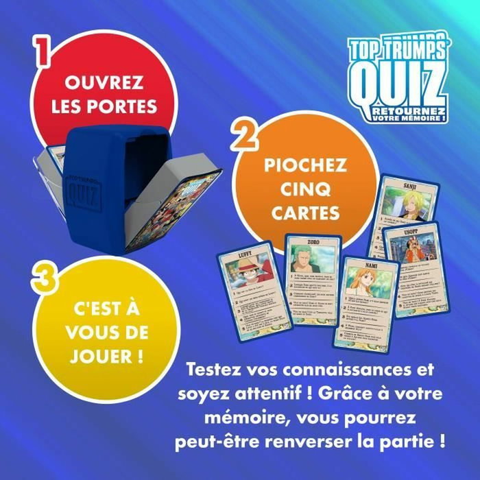 Winning Moves Quiz One Piece - Jeu de questions illustré