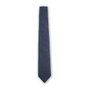 CHOPARD Cravate Manhattan Bleu en Laine et Soie
