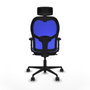 Piqueras y Crespo Chaise de Bureau 2D036N2 Bleu clair