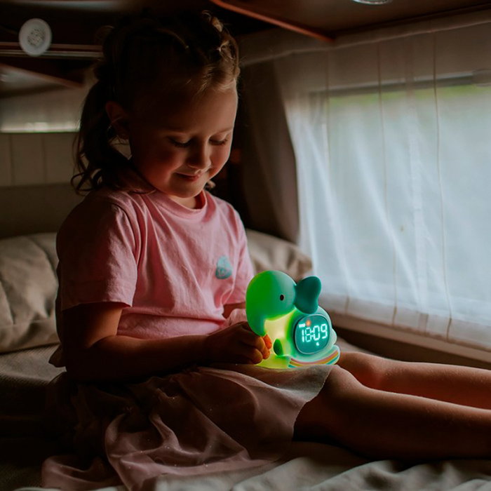 Mary´S Lampe nocturne LED RGB rechargeable éléphant mecedora avec réveil Mary´S Lampe nocturne LED RGB rechargeable éléphant mecedora avec réveil