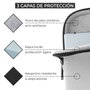 Phoenix Technologies PHBASICSH16 Housse Malette Néoprène pour Ordinateur Portable 16 Pouces, Gris