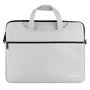 Phoenix Technologies PHBASICSH16 Housse Malette Néoprène pour Ordinateur Portable 16 Pouces, Gris