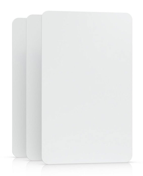 Ubiquiti Access Card NFC 13.56 MHz, Format ISO 7810 ID-1, Pack de 10 Cartes de Sécurité pour Contrôle d'Accès UniFi