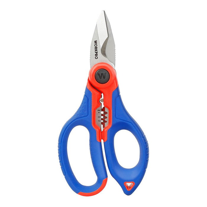 Ciseaux d'électricien Workpro 16,7 x 8 x 2,8 cm 3-en-1 Ciseaux d'électricien Workpro 16,7 x 8 x 2,8 cm 3-en-1