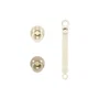 Bibs Coffret cadeau bébé - Sucette & attache - Embout rond - T1 - Ivory