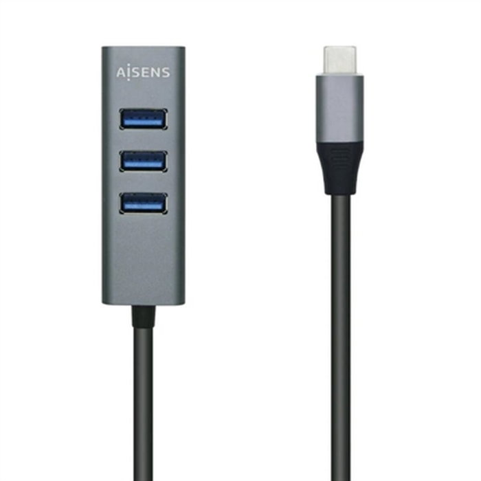 Hub USB Aisens A109-0508 Gris (1 Unité) Hub USB Aisens A109-0508 Gris (1 Unité)