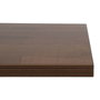 BigBuy Home Table Noir Naturel Bois MDF 60 x 60 x 75 cm