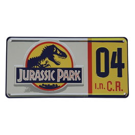 FaNaTtik Réplique 1/1 Plaque Minéralogique Dennis Nedry - Jurassic Park