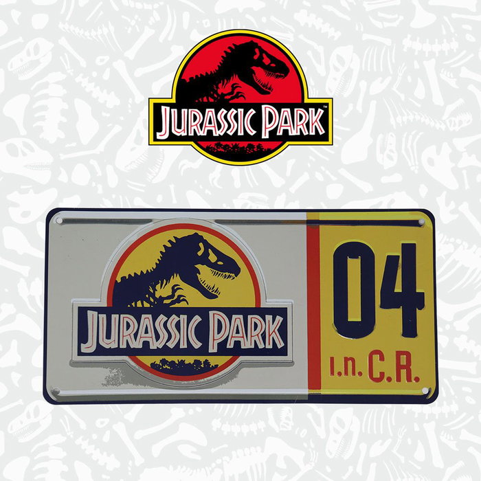 FaNaTtik Réplique 1/1 Plaque Minéralogique Dennis Nedry - Jurassic Park FaNaTtik Réplique 1/1 Plaque Minéralogique Dennis Nedry - Jurassic Park