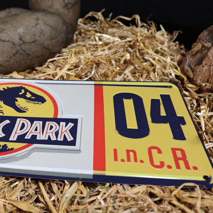 FaNaTtik Réplique 1/1 Plaque Minéralogique Dennis Nedry - Jurassic Park FaNaTtik Réplique 1/1 Plaque Minéralogique Dennis Nedry - Jurassic Park