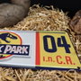 FaNaTtik Réplique 1/1 Plaque Minéralogique Dennis Nedry - Jurassic Park