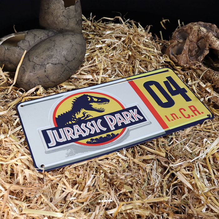 FaNaTtik Réplique 1/1 Plaque Minéralogique Dennis Nedry - Jurassic Park FaNaTtik Réplique 1/1 Plaque Minéralogique Dennis Nedry - Jurassic Park